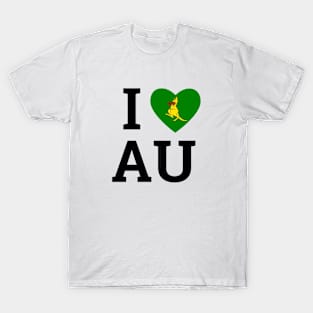 I Love Australia Lover Gift T-Shirt